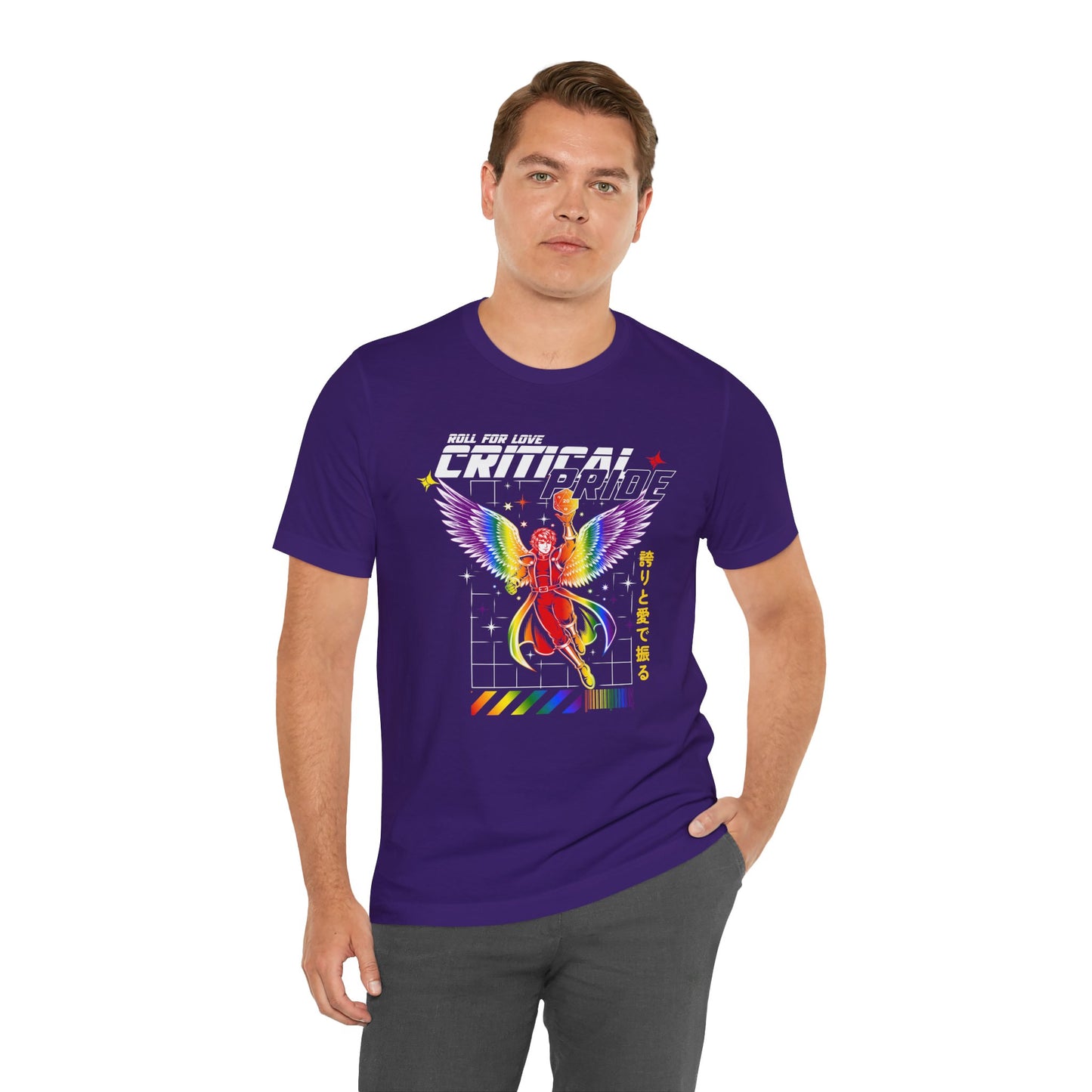 Critical Pride Tee – “Roll for Love"