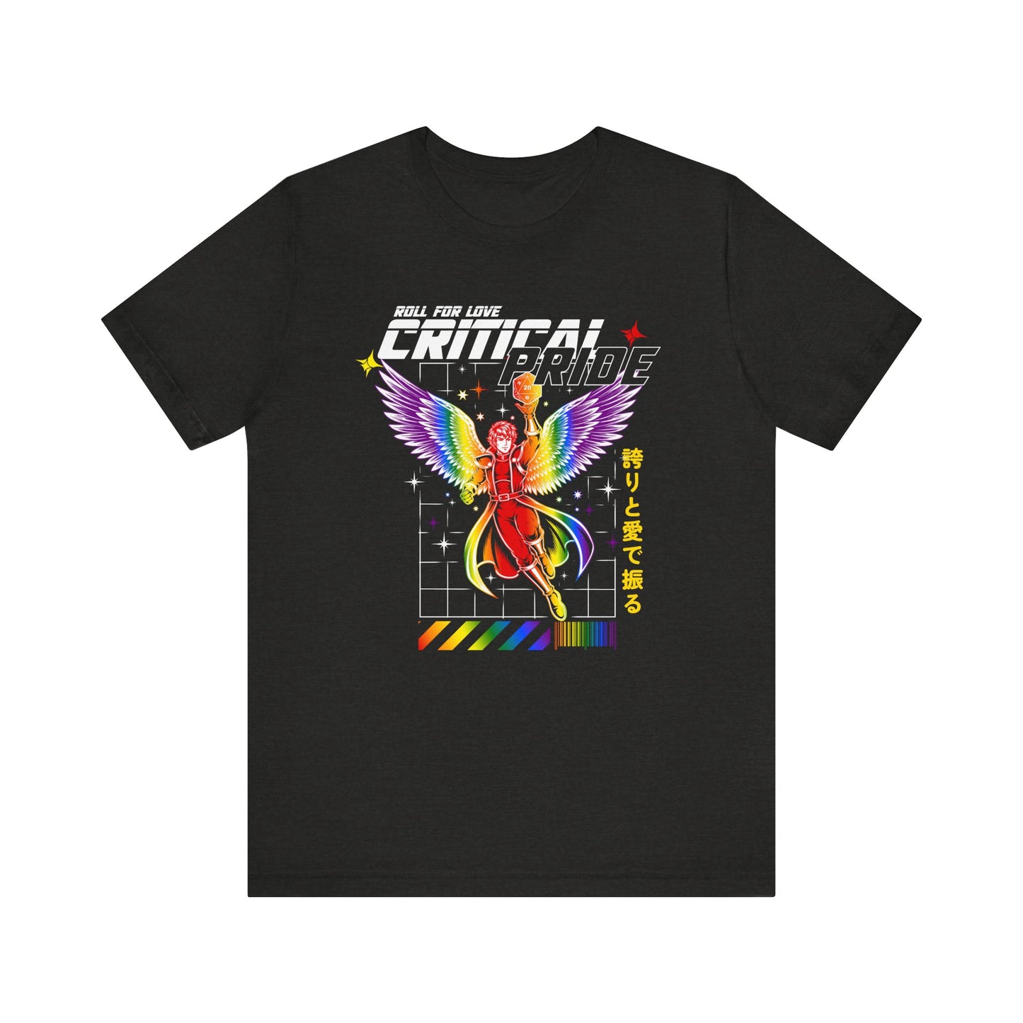 Critical Pride Tee – “Roll for Love"