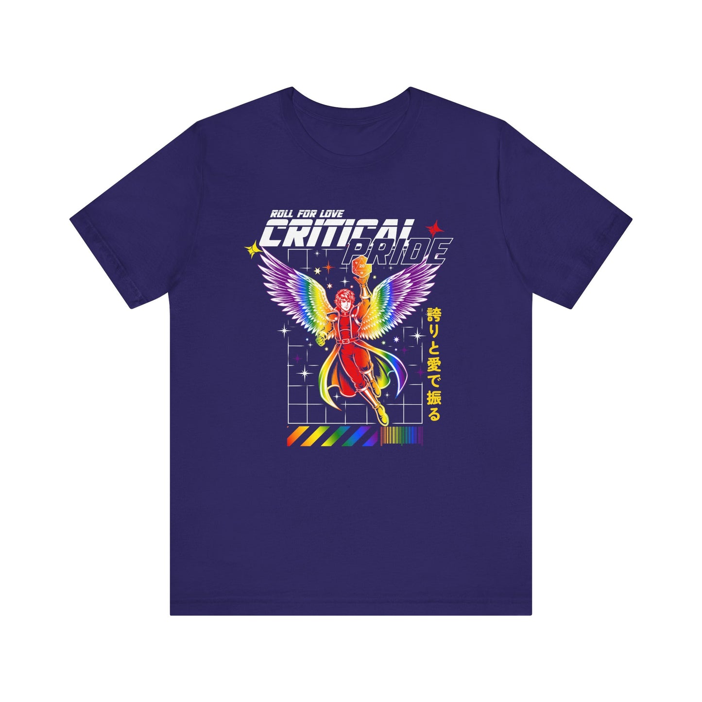 Critical Pride Tee – “Roll for Love"
