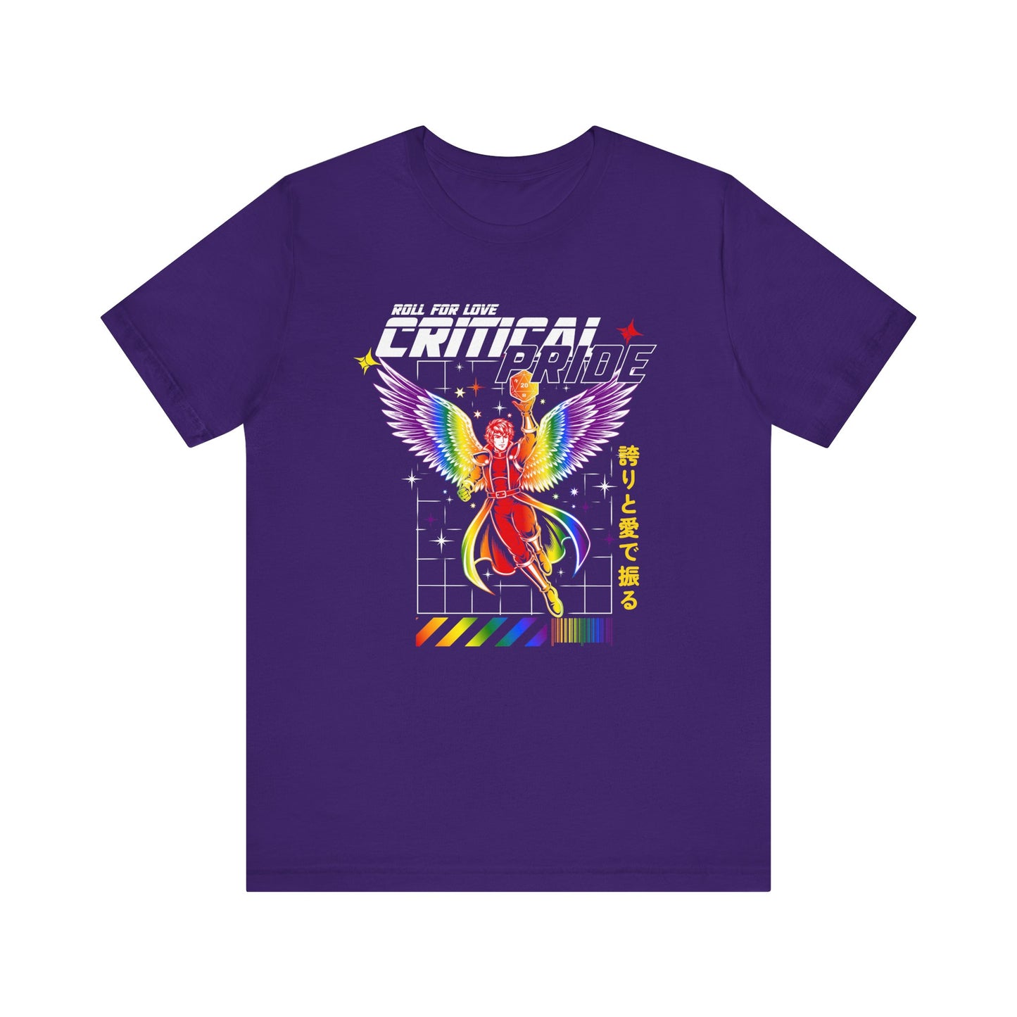Critical Pride Tee – “Roll for Love"