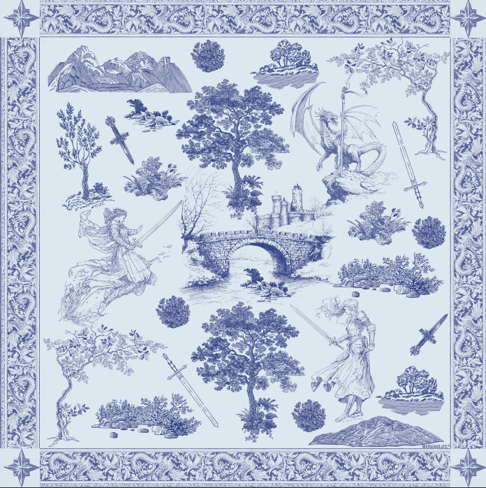 Threads of a Traveler Silk Scarf – MyNerdLife