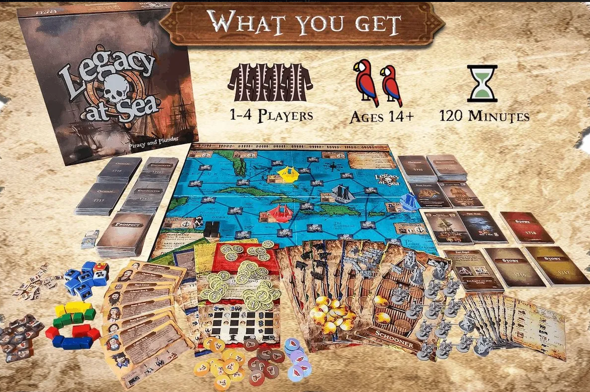 Legacy at Sea - Board Game