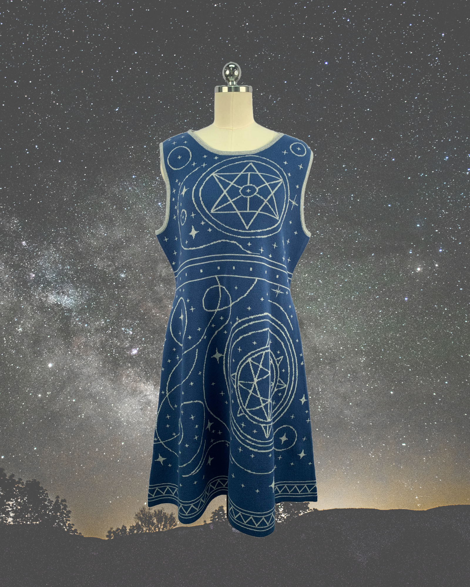 blue space dress A Line Sweetheart Royal Blue Keyhole Long Prom Dress Blue / 16 main image 0