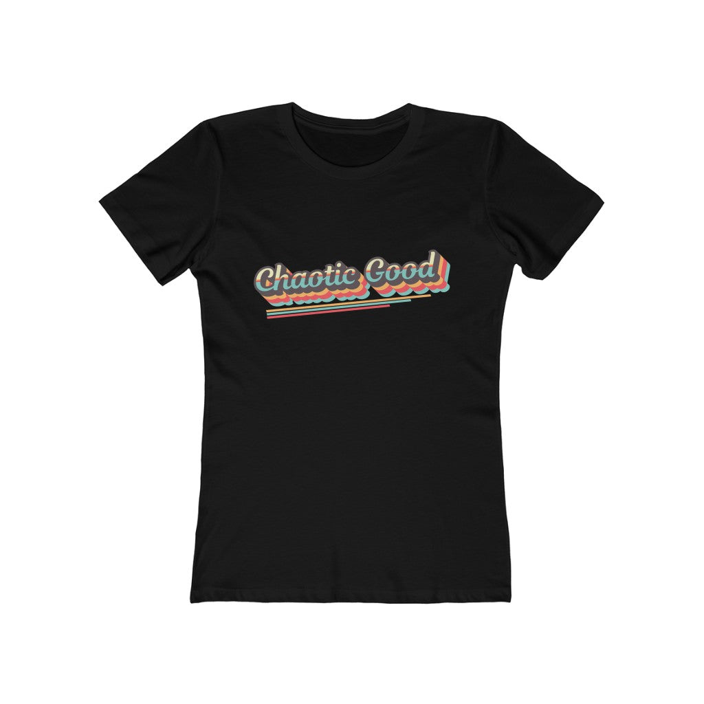 Chaotic Good Retro Alignment Tee - Women's