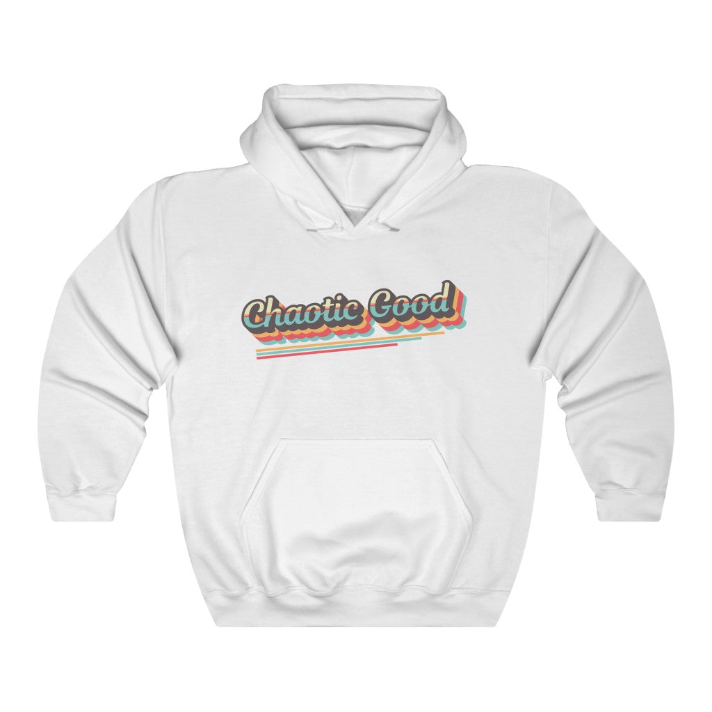Chaotic Good Retro Hoodie