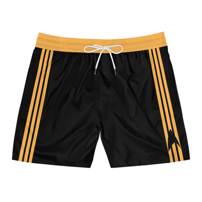 Boldy Go - Operations Gold Mid Length Swim Shorts