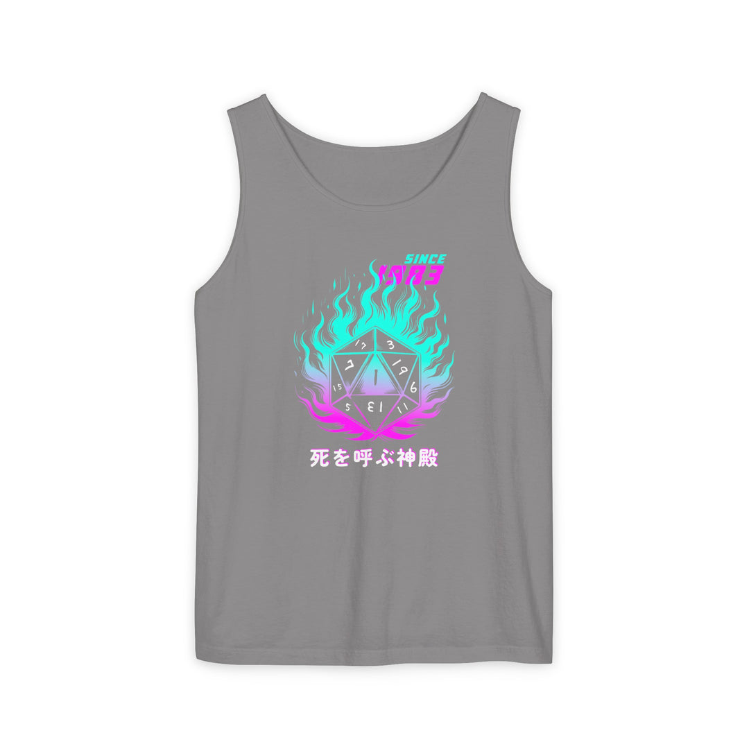 Temple of Doom - Comfort Colors - Retrowave Tank Top