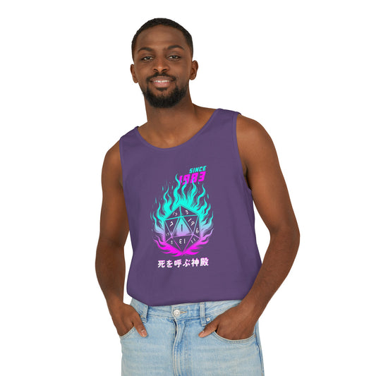 Temple of Doom - Comfort Colors - Retrowave Tank Top