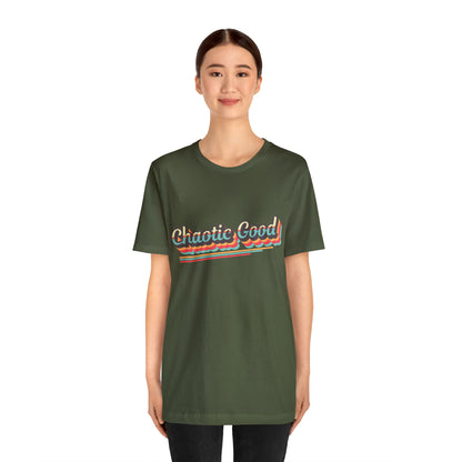 Chaotic Good Retro Tee