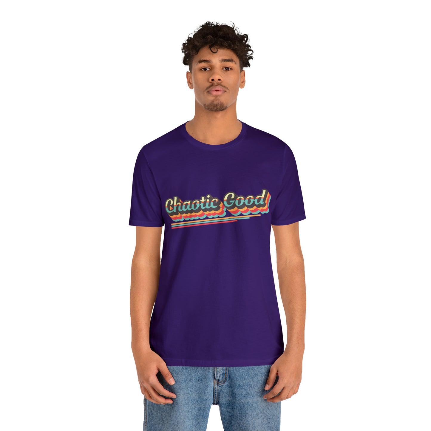 Chaotic Good Retro Tee