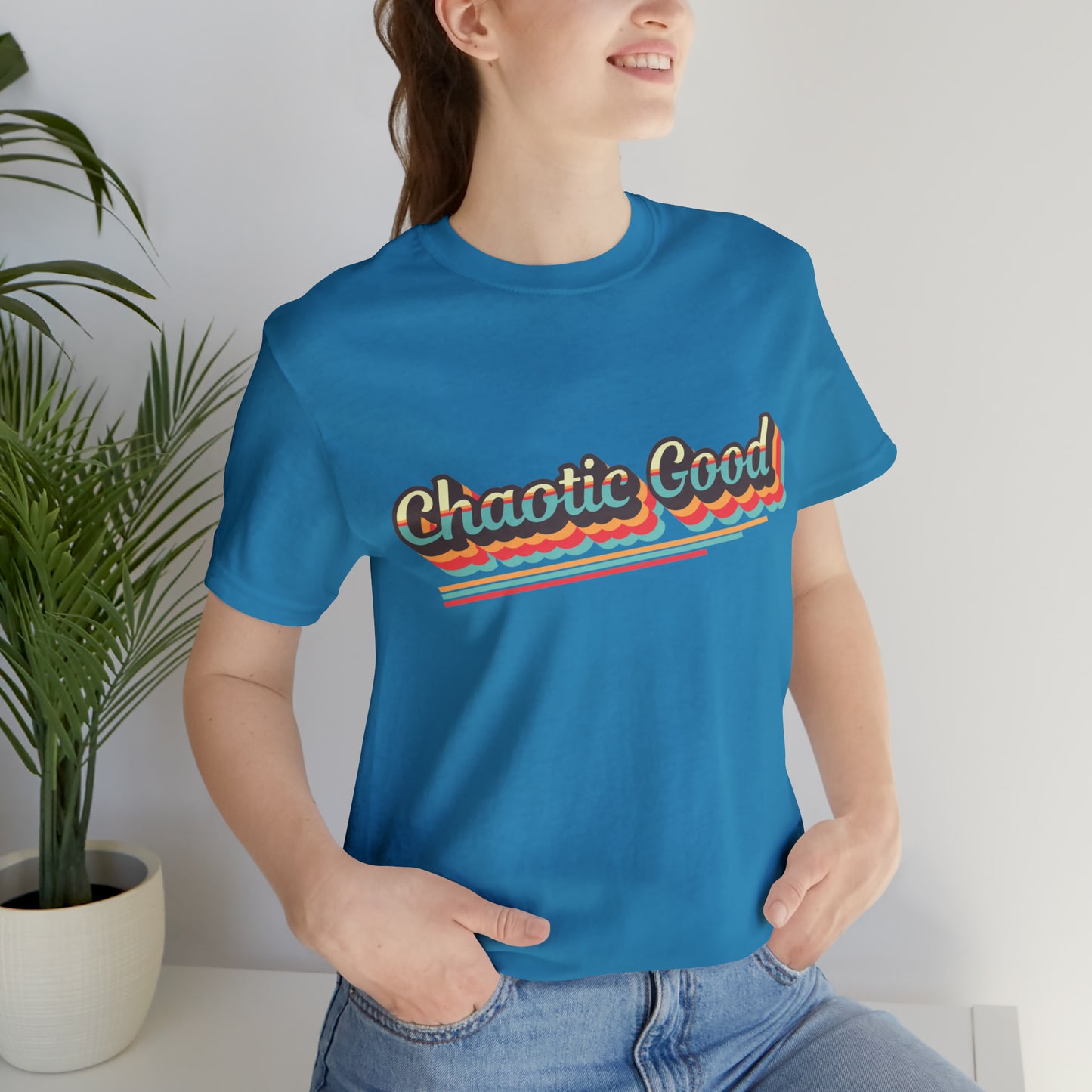 Chaotic Good Retro Tee