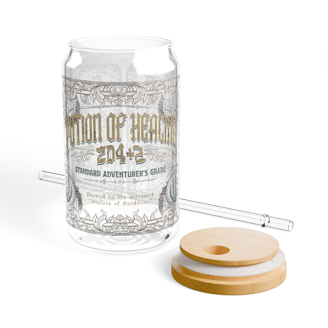 Potion of Healing 16oz Sipper Glass