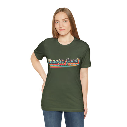 Chaotic Good Retro Tee