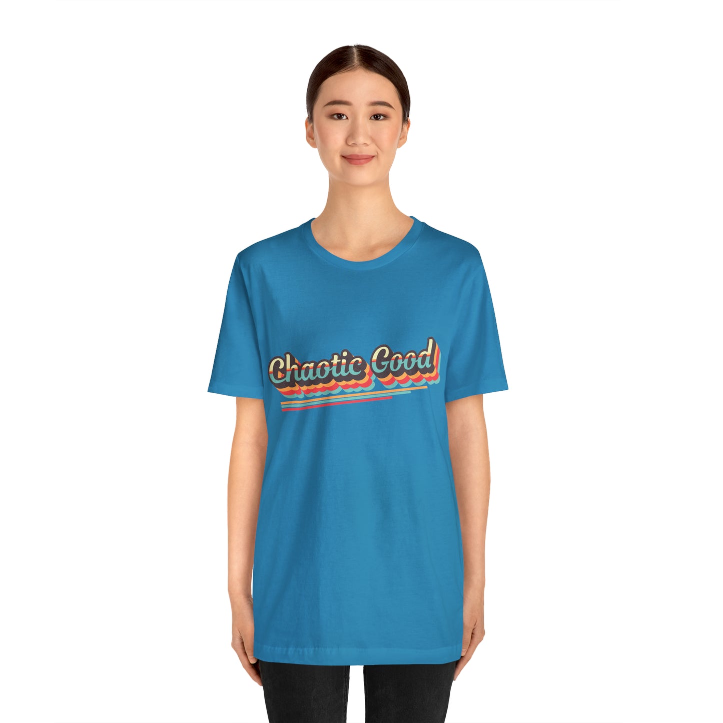 Chaotic Good Retro Tee