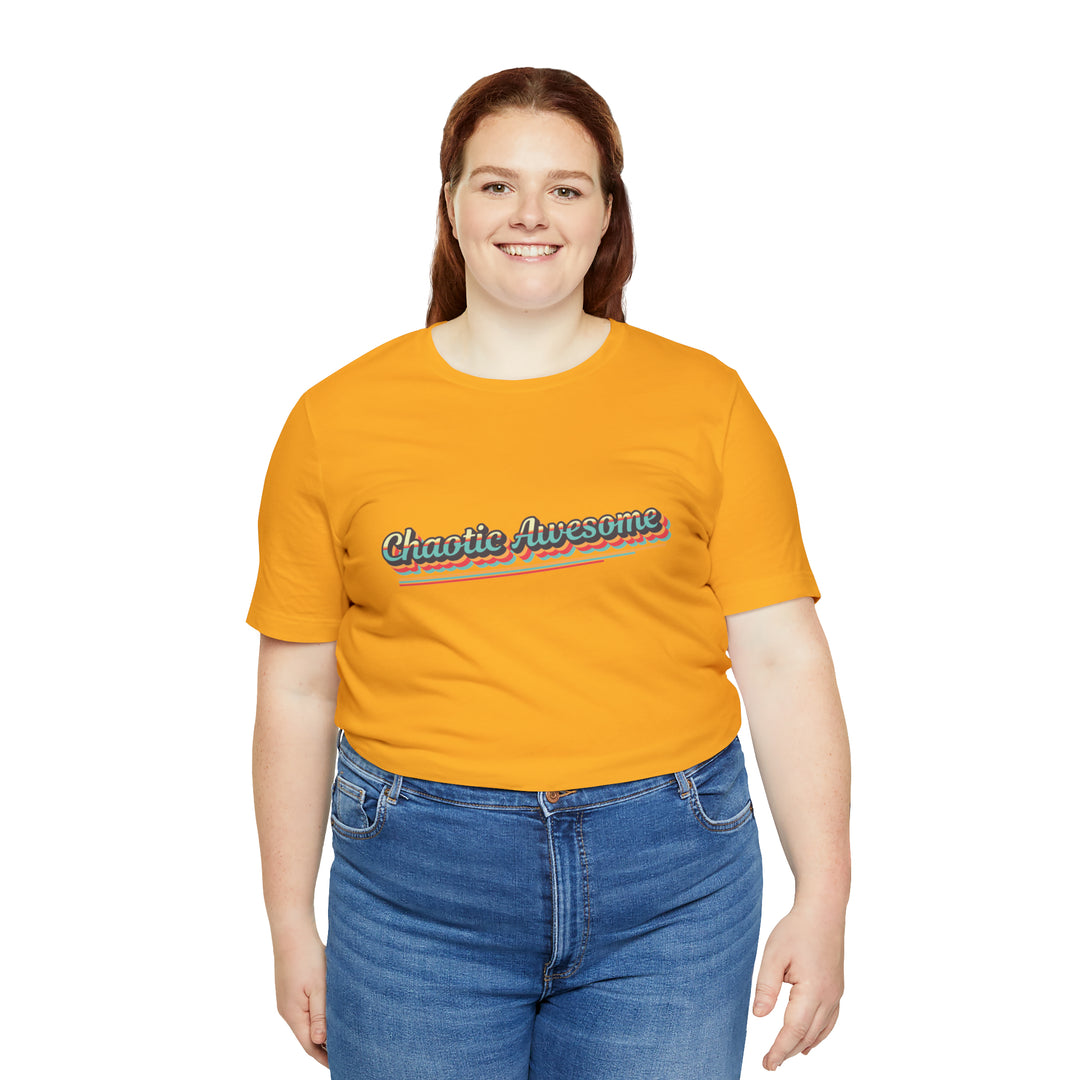 Chaotic Awesome Retro Tee