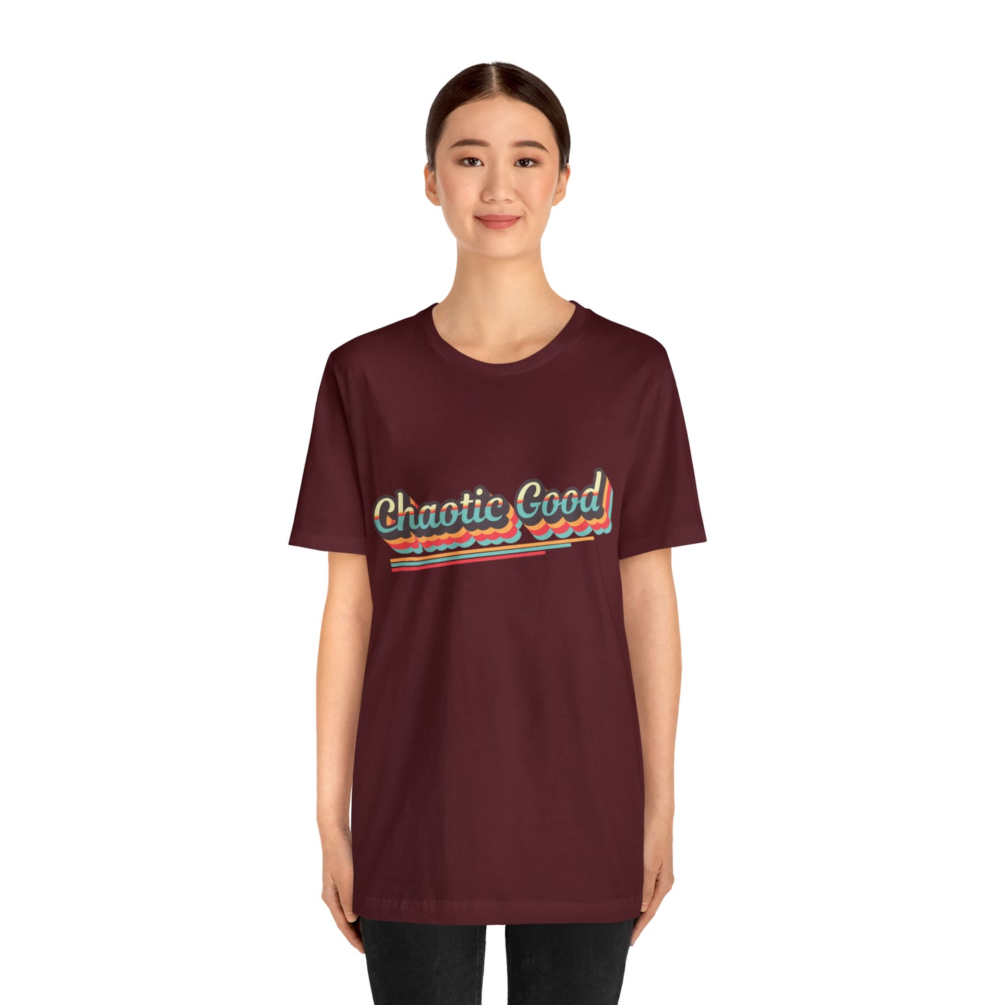 Chaotic Good Retro Tee