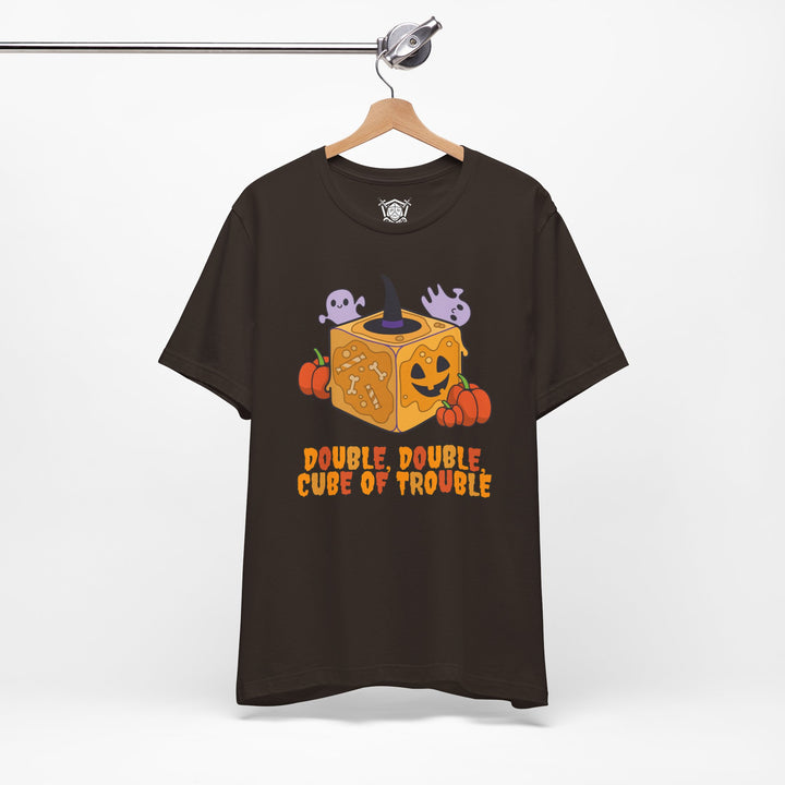 Double, Double, Cube of Trouble Halloween Tee