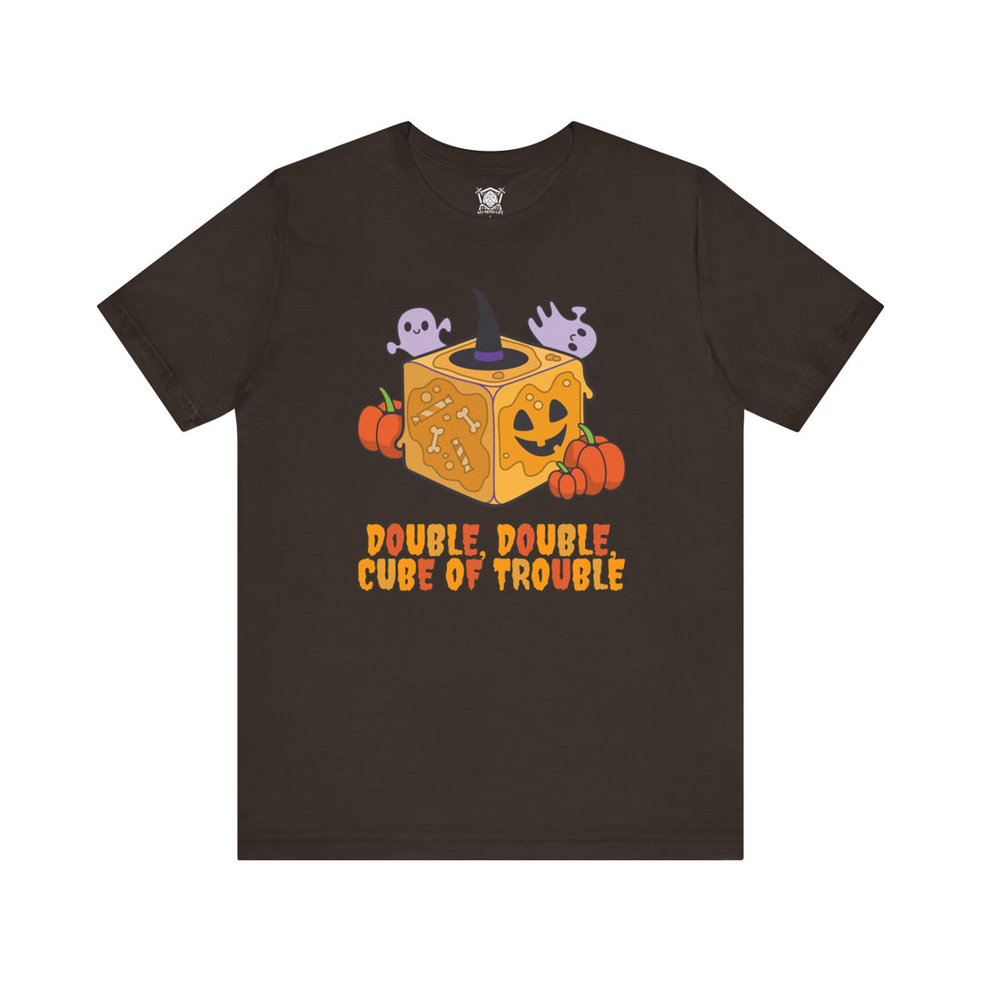 Double, Double, Cube of Trouble Halloween Tee