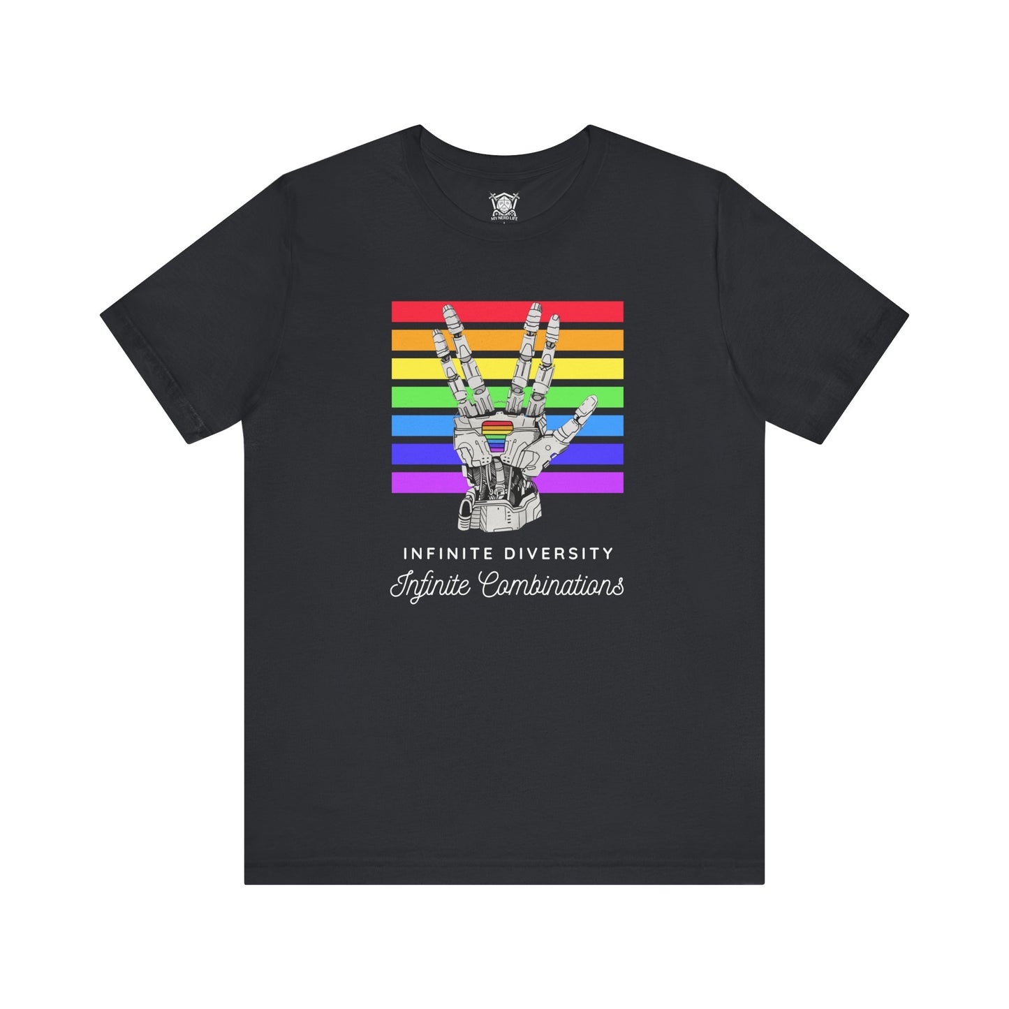 Infinite Diversity - IDIC Pride Flag Tee