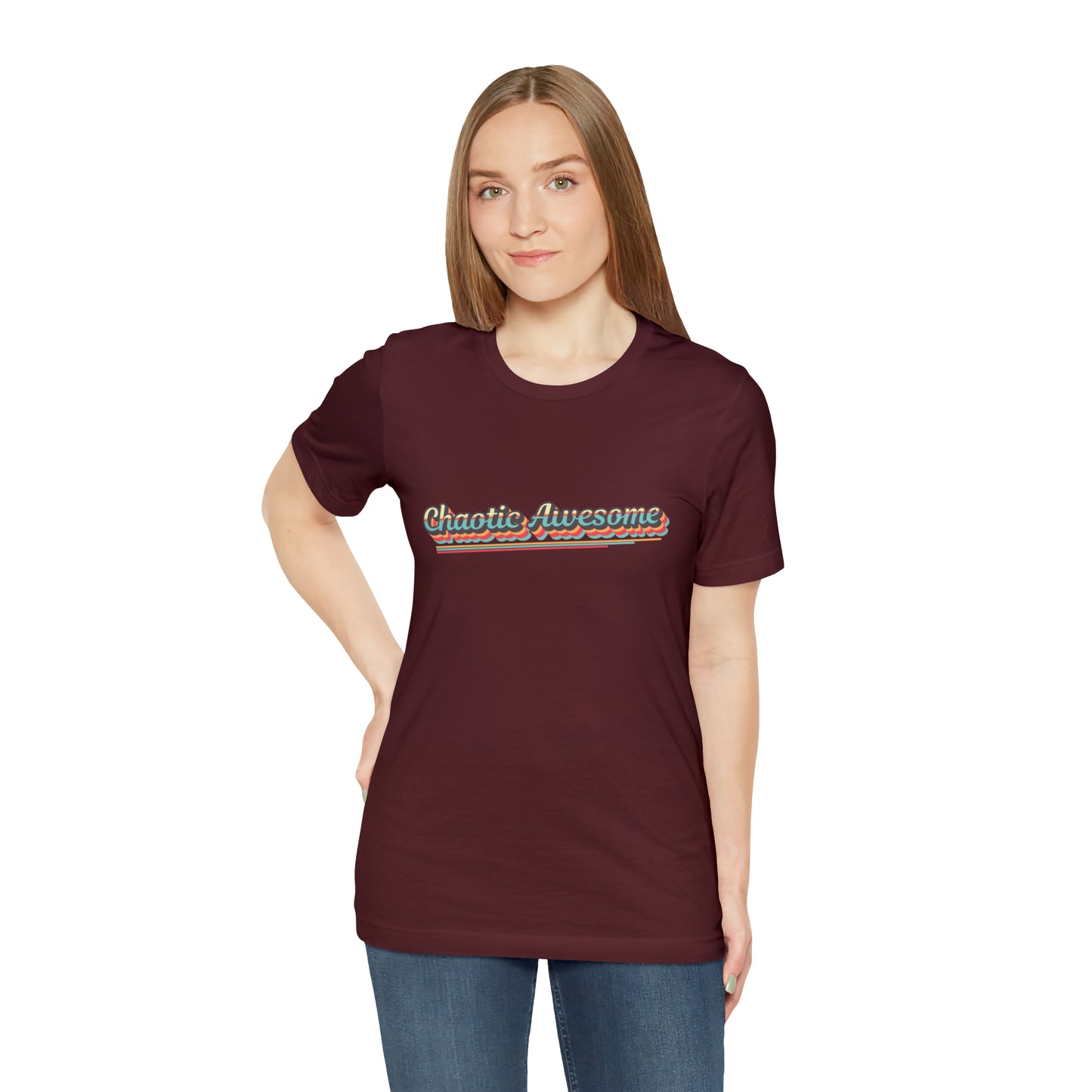 Chaotic Awesome Retro Tee