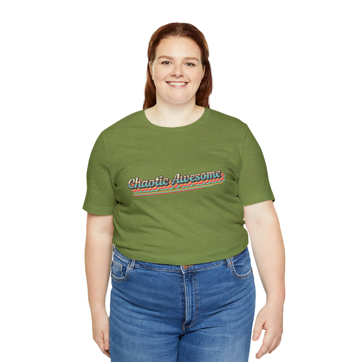 Chaotic Awesome Retro Tee