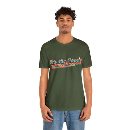 Chaotic Good Retro Tee