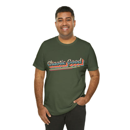 Chaotic Good Retro Tee