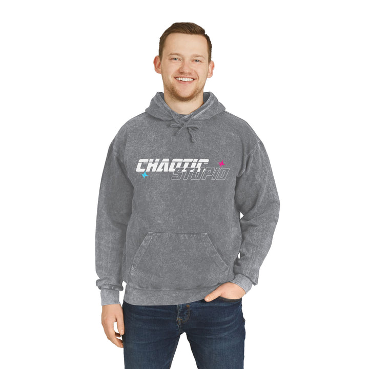 Chaotic Stupid Mineral Wash Hoodie