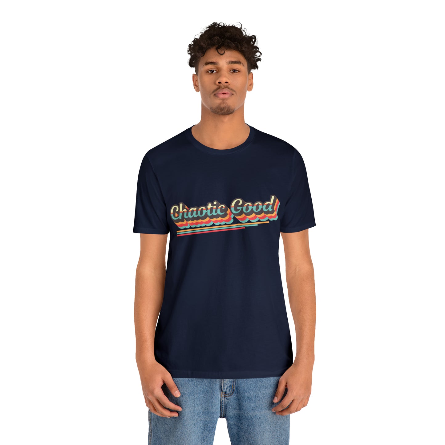 Chaotic Good Retro Tee