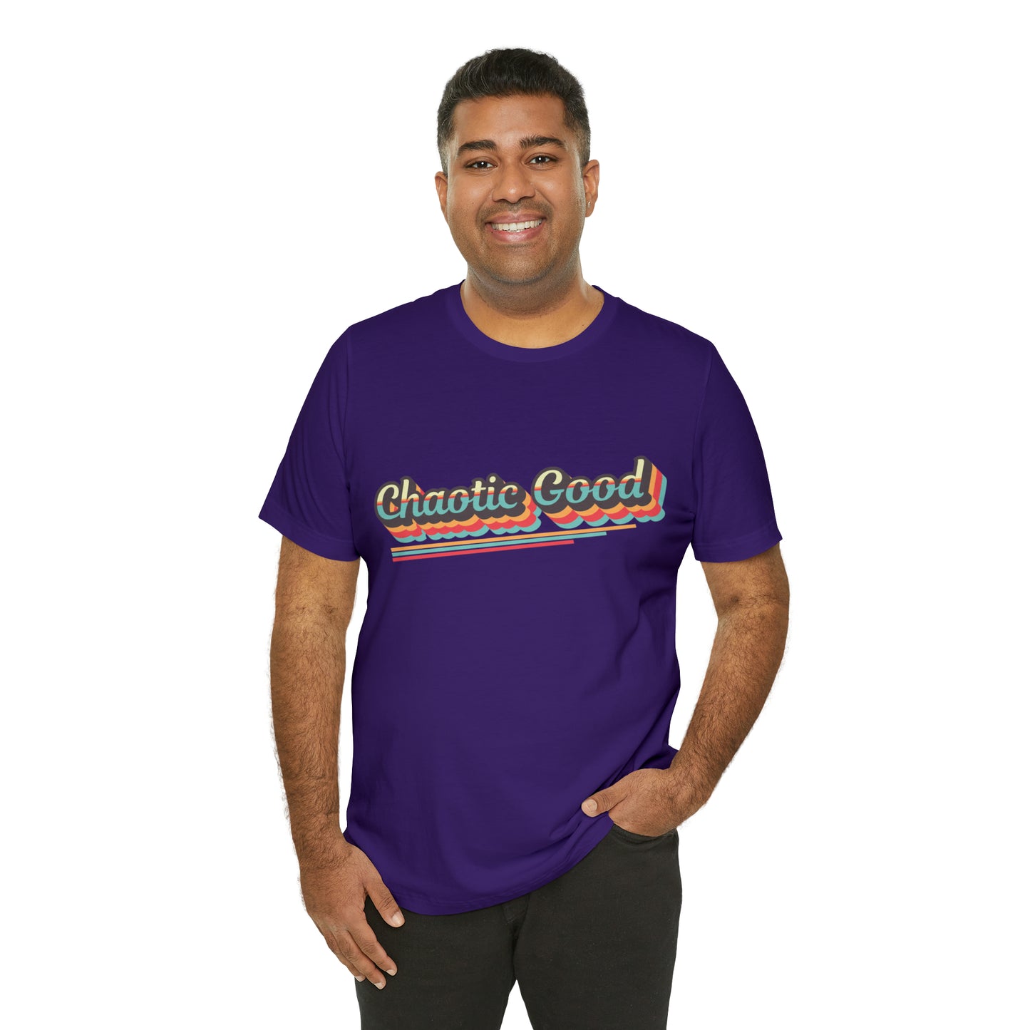 Chaotic Good Retro Tee