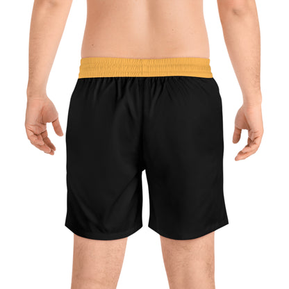 Boldy Go - Operations Gold Mid Length Swim Shorts