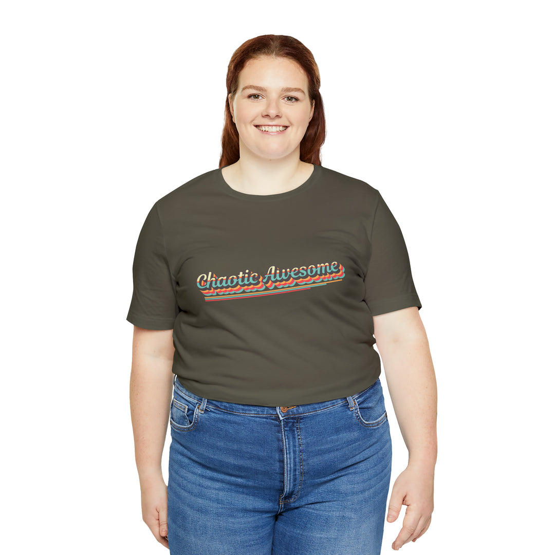 Chaotic Awesome Retro Tee