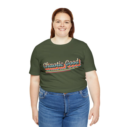 Chaotic Good Retro Tee