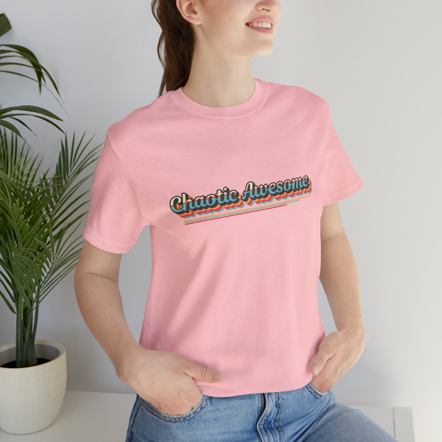 Chaotic Awesome Retro Tee