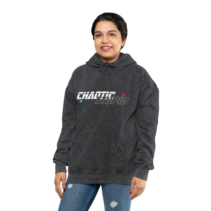 Chaotic Stupid Mineral Wash Hoodie