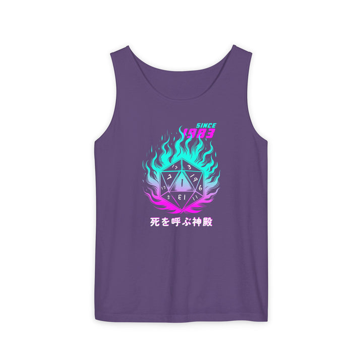 Temple of Doom - Comfort Colors - Retrowave Tank Top