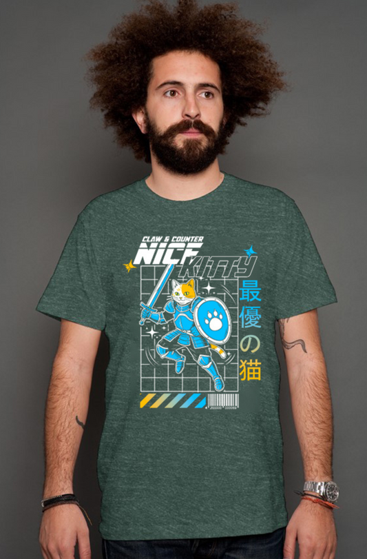 Nice Kitty Retrowave Tee