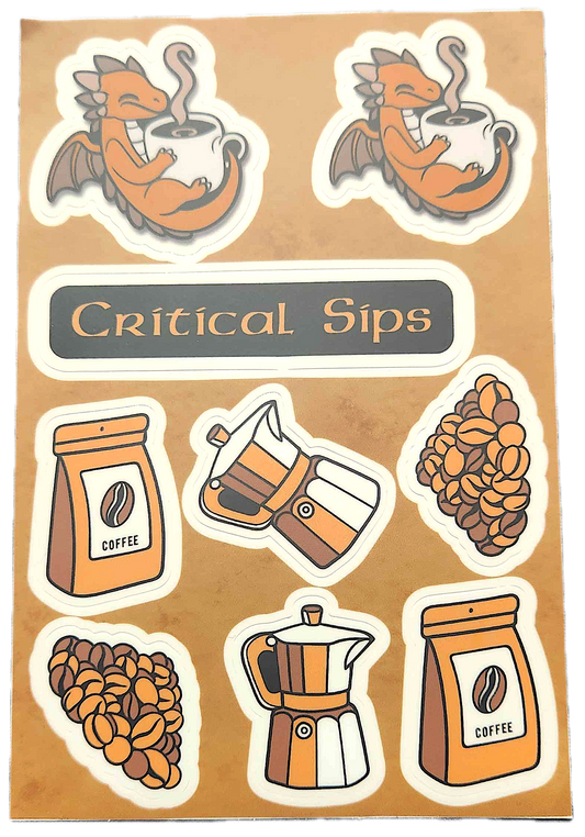 Kaldi Coffee Sticker Sheet