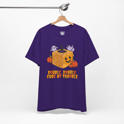 Double, Double, Cube of Trouble Halloween Tee