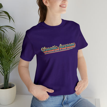 Chaotic Awesome Retro Tee