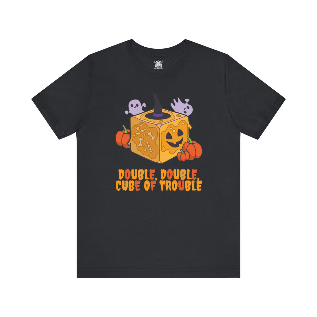 Double, Double, Cube of Trouble Halloween Tee