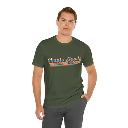 Chaotic Good Retro Tee