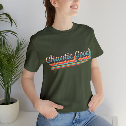 Chaotic Good Retro Tee