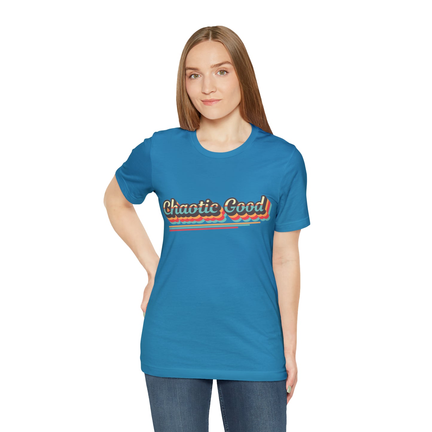 Chaotic Good Retro Tee