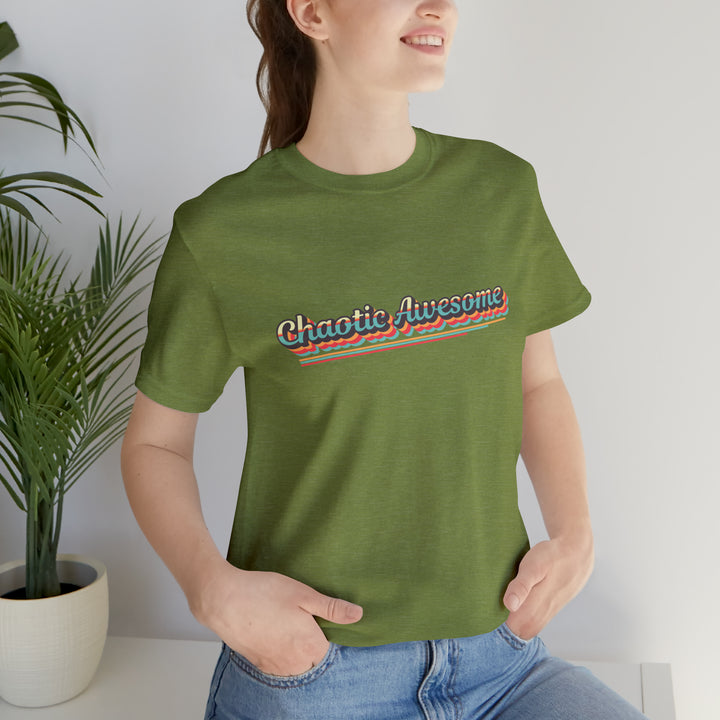 Chaotic Awesome Retro Tee