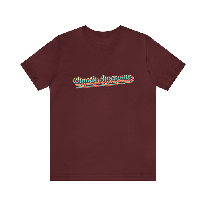 Chaotic Awesome Retro Tee