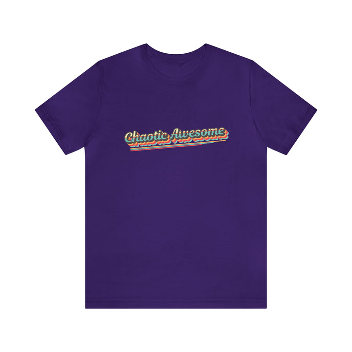 Chaotic Awesome Retro Tee