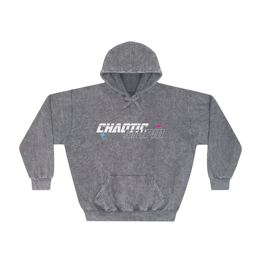 Chaotic Stupid Mineral Wash Hoodie