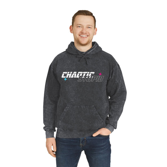 Chaotic Stupid Mineral Wash Hoodie