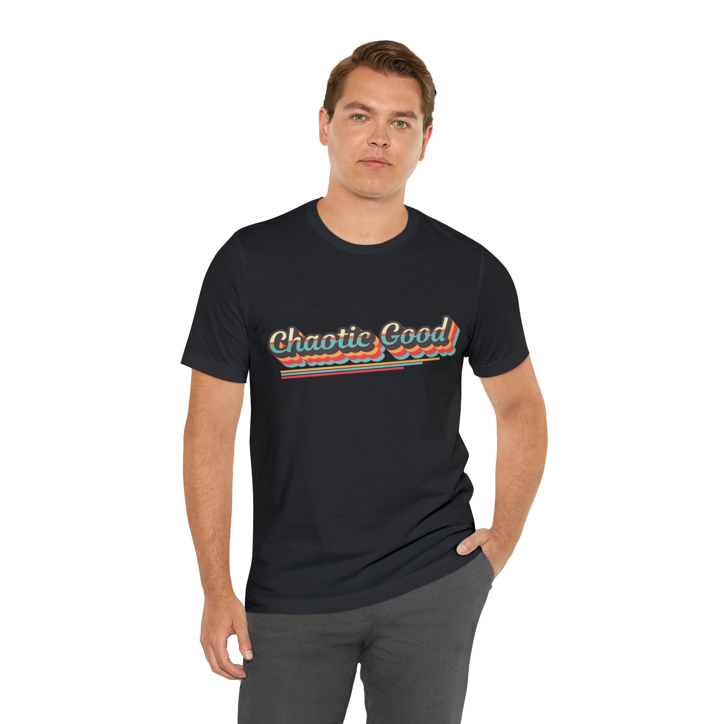 Chaotic Good Retro Tee